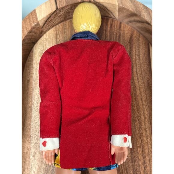 VINTAGE 1986 Heart Family Ken Doll (1968 Mark) Red Formal & Tropical Shorts Lot - Picture 6 of 16